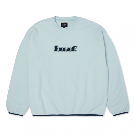 Sweat Huf Crew FH Dot Polar Fleece Crew Sky