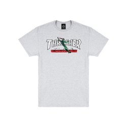 THRASHER T-SHIRT RED CURB...