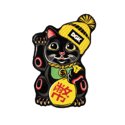 DGK TAPIS LUCKY CAT RUG BLACK
