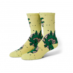 HUF SOCKS GREEN BUDDY...