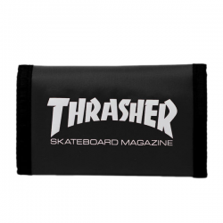 THRASHER WALLET VELCRO BLACK