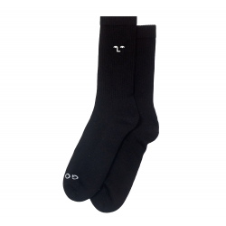 NONSENSE SOCKS FACE OFF BLACK