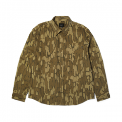 HUF CHEMISE WARPED CAMO...