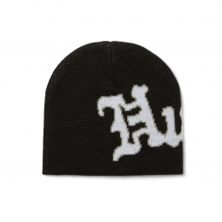 HUF BEANIE NOBLE SKULL BLACK