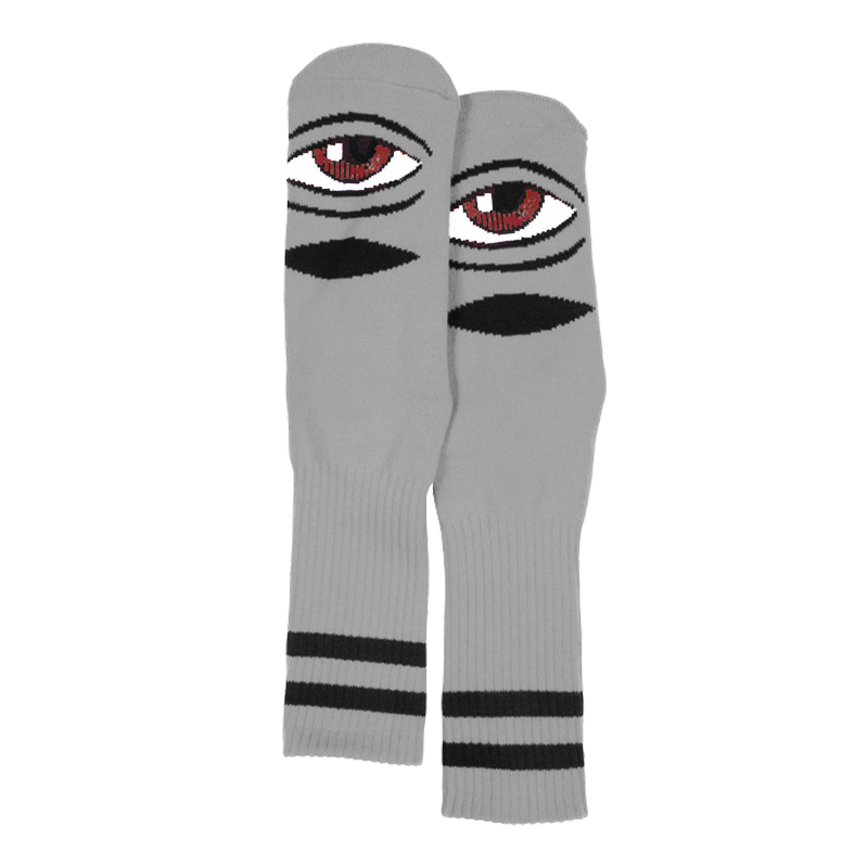 Chaussettes Toy Machine Socks Sect Eye Grey