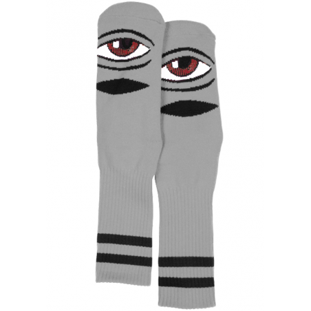 Chaussettes Toy Machine Socks Sect Eye Grey