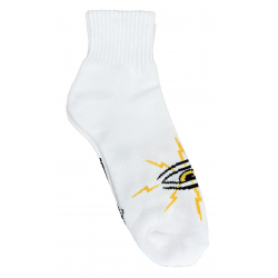 Chaussettes Toy Machine Socks Sect Bolt Short White
