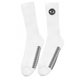 Chaussettes Toy Machine Socks Always Watching Grip White