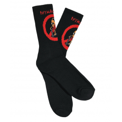 Chaussettes Toy Machine Socks No Scooter Black