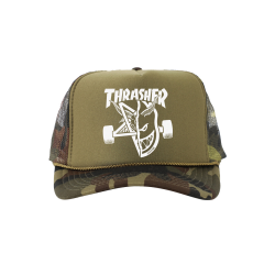 Casquette Thrasher x Spitfire Trucker Trash & Burn Camo