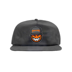 Casquette Thrasher x Spitfire Snapback SF Loc Charcoal