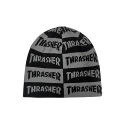 Bonnet Thrasher Mag Checkered Skully Black Grey