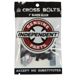 INDEPENDENT VISSERIE (JEU DE 8) GP ALLEN 1 POUCE BLACK