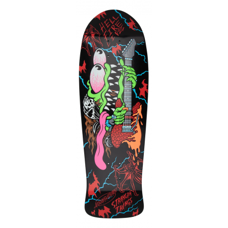 Planche skate Santa Cruz x Stanger Things Deck Meek Slasher Eddie II 10.1