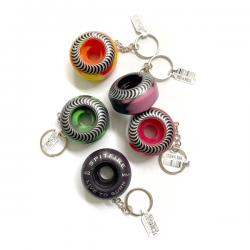 Porte-clés Spitfire Wheels Keychain Wheels Color Swirl
