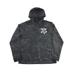 Blouson Thrasher x Spitfire Jacket Trash & Burn Anorak Black Camo