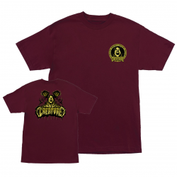 T-shirt Creature SS Possessed Maroon