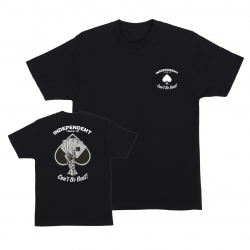 T-shirt Independent Truck SS Royal Flush Black