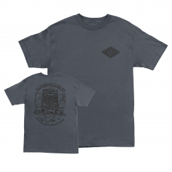 T-shirt Independent Truck SS Anytime Anyplace Anywhere Charcoal