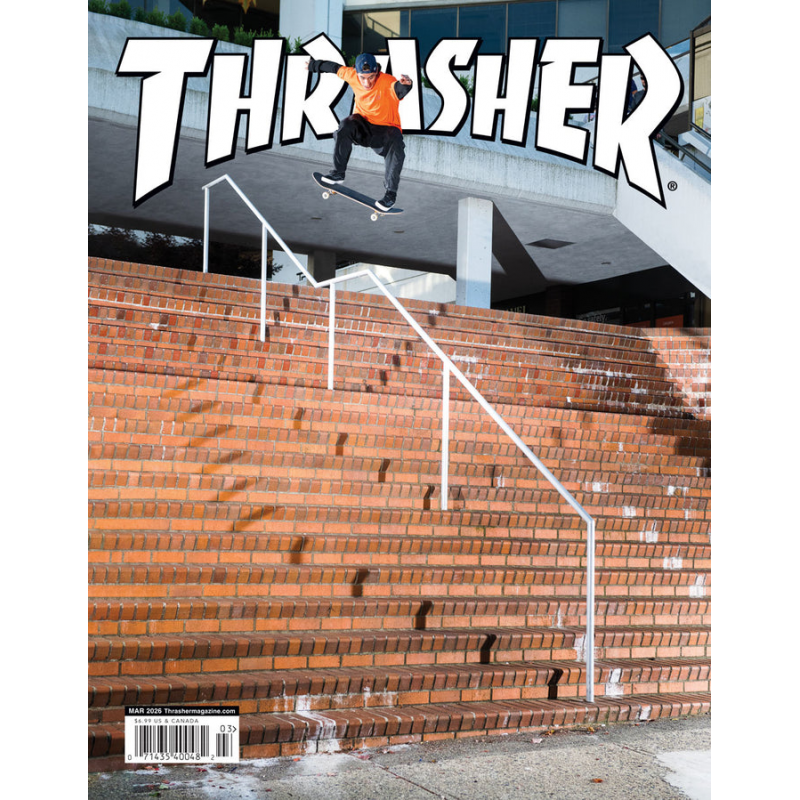 Thrasher Magazine Mars 2026