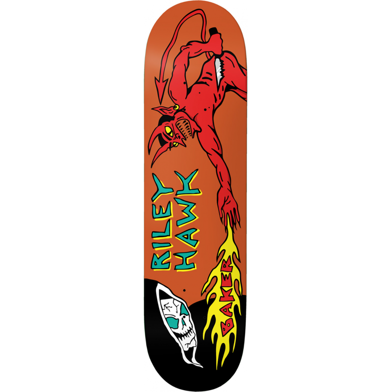 Planche Skate Baker Deck Riley Hawk Evil Vs. Evil 8.5