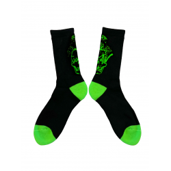 Chaussettes Deathwish Socks Death TV Black