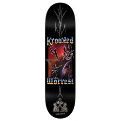 Planche Skate Krooked Deck Worrest Chrome Zone Twin 8.3