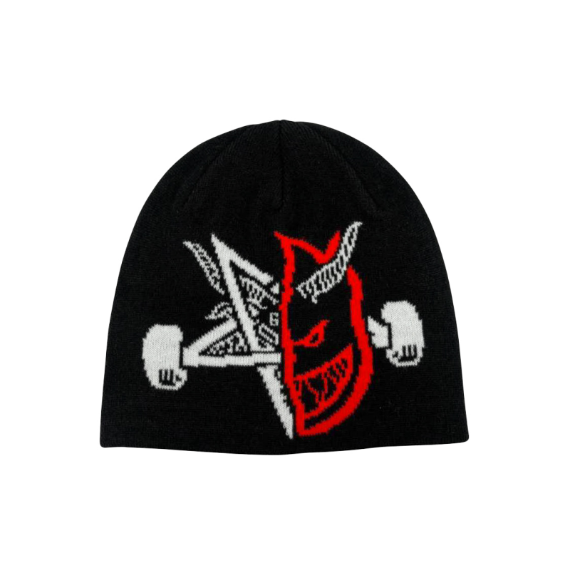 Bonnet Thrasher x Spitfire Trash & Burn Skully Black
