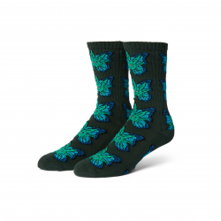 Chaussettes Huf Socks Green Buddyfly Black