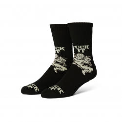 Chaussettes Huf Socks Divine Crew Black