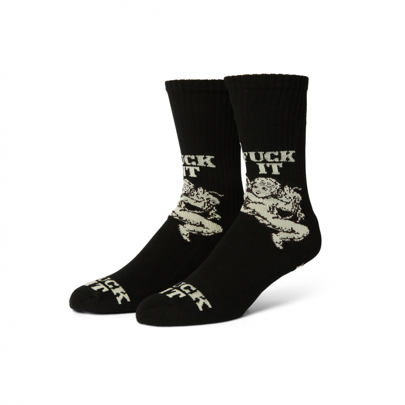 Chaussettes Huf Socks Divine Crew Black