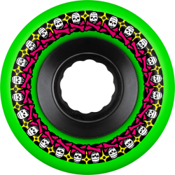 BONES WHEELS (JEU DE 4) ATF 59MM ROUGH RIDERS 80A GRN