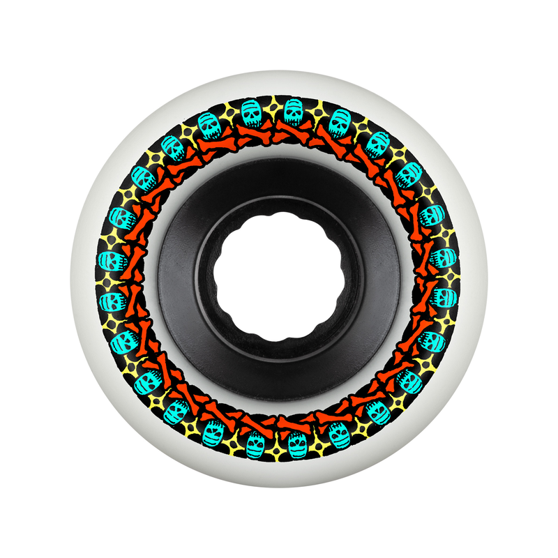 BONES WHEELS (JEU DE 4) ATF 59MM ROUGH RIDERS 80A WHT