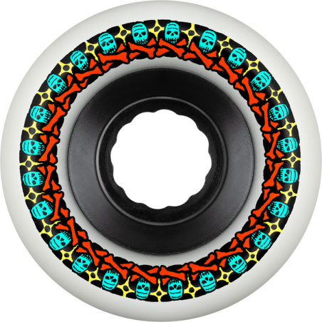 BONES WHEELS (JEU DE 4) ATF 59MM ROUGH RIDERS 80A WHT