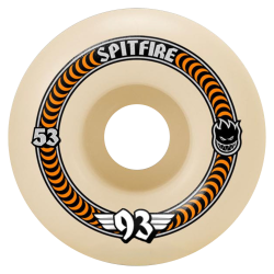 Roues Spitfire wheels Skate F4 93D Classics Natural 53mm