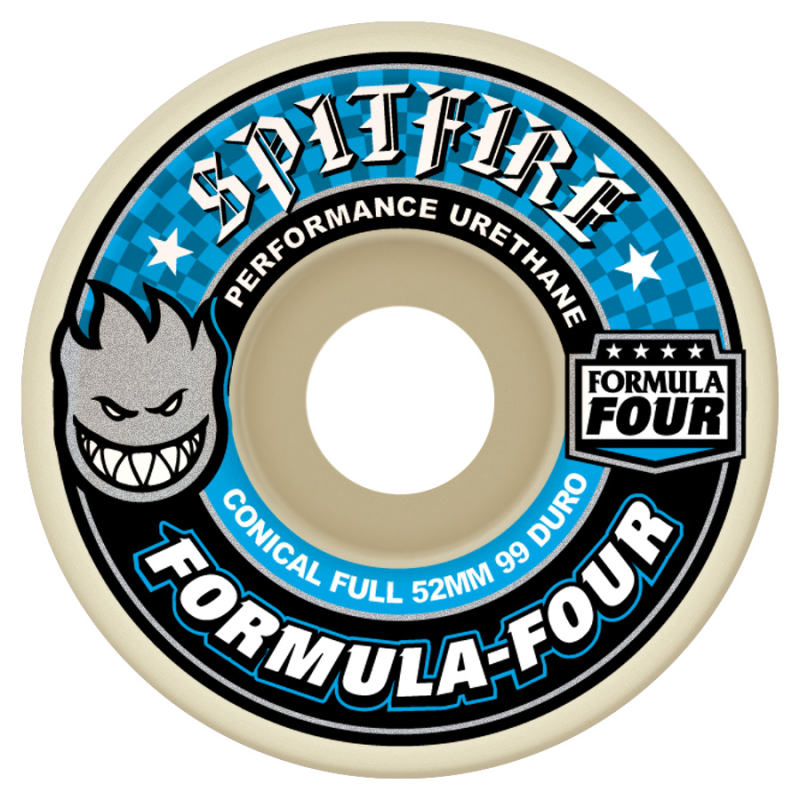 SPITFIRE WHEELS (JEU DE 4) 52MM F4 99D CONCL FULL