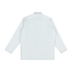 Blouson CAT Caterpillar Jacket Light Wash Denim Overshirt Light Wash