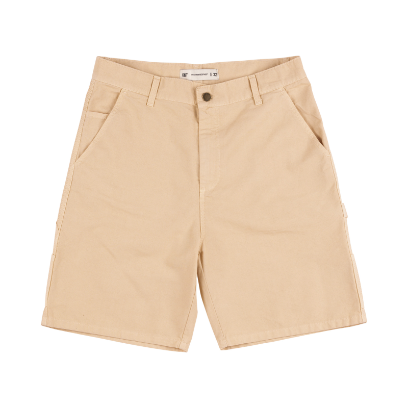 Short CAT Caterpillar Light Canvas Painter Biscotti