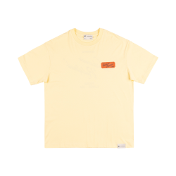 T-shirt CAT Caterpillar SS Authentic Workeare Redefined Pastello Yellow