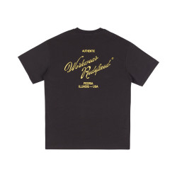 T-shirt CAT Caterpillar SS Authentic Workeare Redefined Black