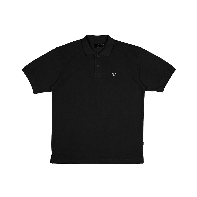 Polo NNSNS (Nonsens) Face off Embroidered Black