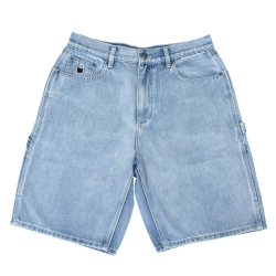 Short NNSNS Nonsense Yeti Denim Dark Denim Light Stone Washed