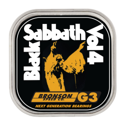Roulements Skate Bronson Speed Co G3 Black Sabbath Black