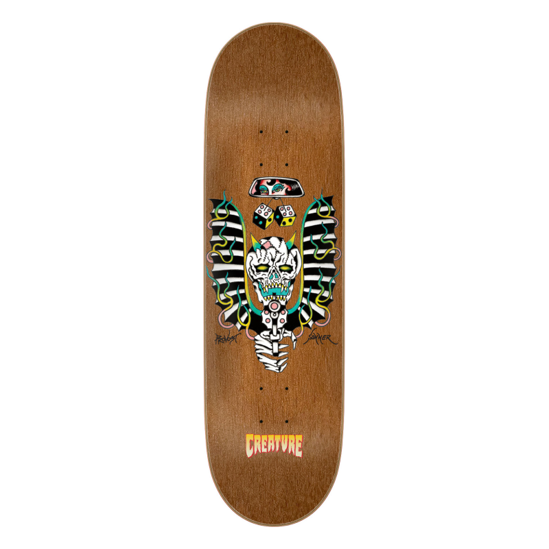 Planche skate Creature Deck Collin PROVOST Flash Pro 8.80