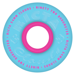 Roues Skate Rictal Wheels Clouds Blue Pink 92A 54mm