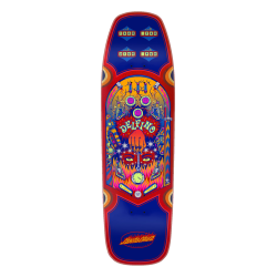 Planche skate Santa Cruz Deck Delfino Pinball Pro Shaped 9.14