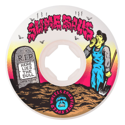 Roues de skate Slime Balls Wheels Death Dull Vomits Wht 78A 60mm