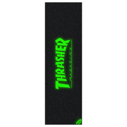 Plaque Grip Skateboard Mob Thrasher Glow Logo Mag