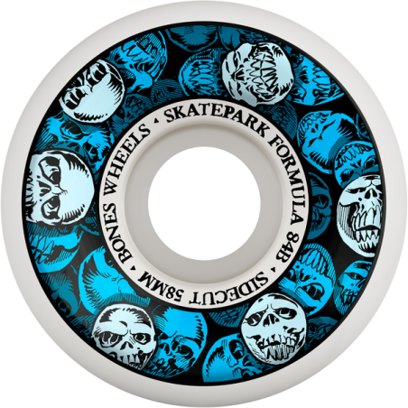 BONES WHEELS (JEU DE 4) SPF 58MM P5 SIDECUTS 84B
