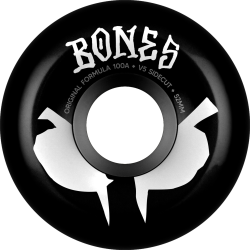 BONES WHEELS (JEU DE 4) 100'S 52MM V5 SIDECUTS 100A BLK